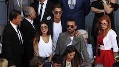 Cristiano Ronaldo no quiso perderse el Nadal vs Djokovic