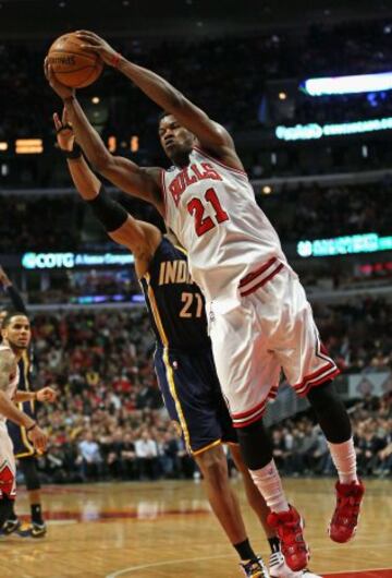 Jimmy Butler y David West.