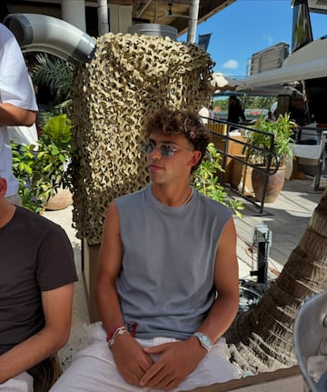Los deportistas y famosos en Instagram
