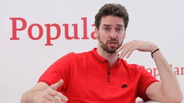 30/05/16 ACTO PUBLICITARIO PUBLICIDAD PROMOCIONAL BANCO POPULAR 
 PAU GASOL