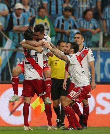 Borré inspira la remontada de River Plate en Libertadores