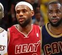 ¿Qué hizo LeBron James en otras Finales de la NBA?