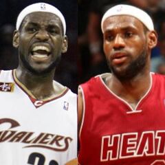¿Qué hizo LeBron James en otras Finales de la NBA?