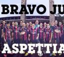 El Barça felicita a la Juve por su título: "Bravo, te esperamos"