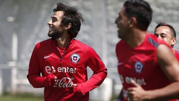 La alegría de Jorge Valdivia por su regreso a la Selección