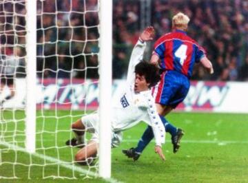 Zamorano jugador chileno del Real Madrid desde el 1992 al 1996