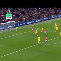 Cristiano hace la treta que se suele hacer en pachangas y... ¡acaba siendo gol del United!