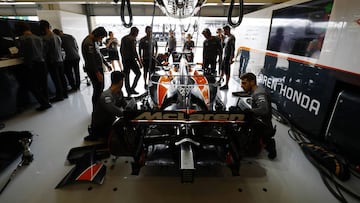 McLaren MCL32 Honda de Alonso.