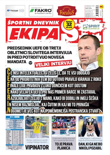 Ceferin: “¿El Barcelona? La situación es sumamente grave”