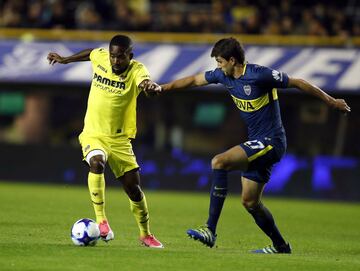 Santiago Vergini  y Cedric Bakumbu.