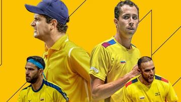 Colombia ha definido su equipo para las finales de la Copa Davis 2021 que se disputarán en noviembre: Galán, Mejía, Farah y Cabal, los elegidos.