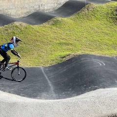 Sergio Veiga y Alba Fernández brillan en la Copa de España de Pump Track de Otívar