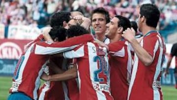 <b>ALEGRÍA. </b>Los jugadores del Atlético quieren darle una alegría a la afición y estar en Champions.
