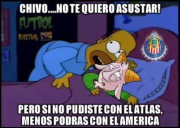 Chivas y Atlas no pasaron del empate pero ganaron en los memes