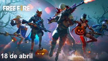 Códigos Free Fire de hoy 18 de abril de 2021; todas las recompensas gratis