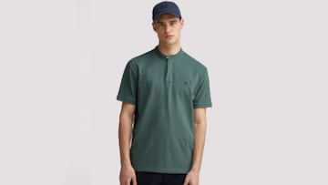 Polo piqué mao para hombre en Springfield en su página web.