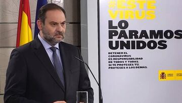 José Luis Ábalos, desde la Moncloa.