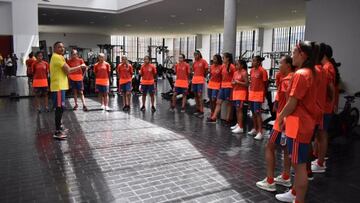 Selección Colombia Femenina lista para debutar en la Liga Sudamericana 2019.