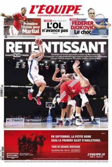 Portadas de la prensa deportiva