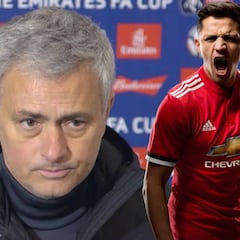 Pocas veces se le ha visto tan entregado: el cariño de Mou a Alexis Sánchez