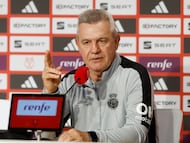 El entrenador del Mallorca se desmarcó de un posible regreso al ‘Tricolor’; su enfoque está en cerrar la temporada de forma exitosa con el cuadro bermellón.