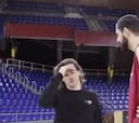 Pillan a Griezmann hablando de Setién con Mirotic:
