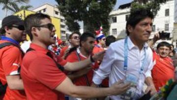 El exfutbolista chileno Iván Zamorano.