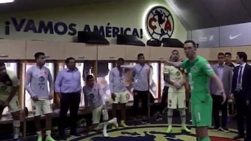 Los capitanes de Las Águilas tomaron la voz de mando en el vestidor antes de la Gran Final ante Cruz Azul.
