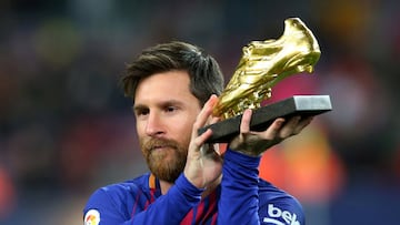 Leo Messi, Bota de Oro.