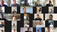 La Selección en reunión virtual: "Juntos por sueños de Colombia"