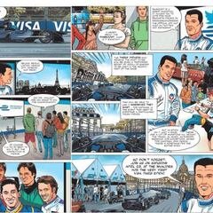 La Fórmula E explicada en cómic de la mano de Michel Vaillant