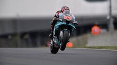 Mejor crono de Quartararo en el FP3.