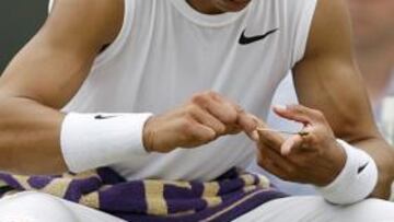 <strong>VICTORIA SUFRIDA.</strong> Nadal ya está en tercera ronda del torneo de tenis de Wimbledon.