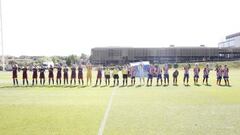 Atlético's Women's team lift the Copa de la Reina in Las Rozas