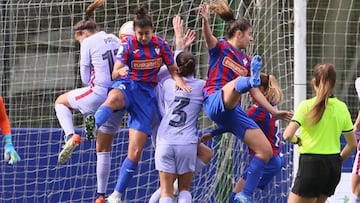 El Eibar supo sufrir ante el Barcelona.