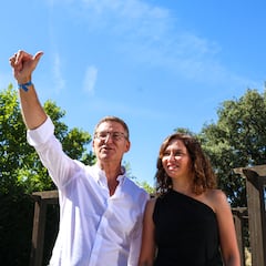 Ayuso carga contra Pedro Sánchez y manda un aviso a Feijóo