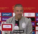 Luis Enrique: "Ojalá Xavi pueda conquistar muchas cosas con el Barça"