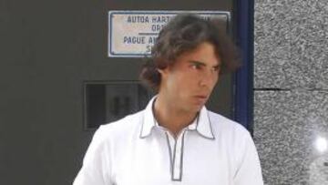 <b>LA ESPERANZA. </b>Nadal se trata de su rodilla en la clínica de Vitoria.