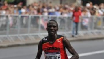 El corredor ugand&eacute;s Stephen Kiprotich.