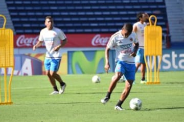 Colombia en el Metro, entrenamiento antes de Chile