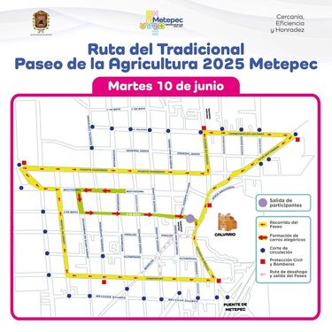 Cierres viales en Metepec: calles cortadas, horarios, fecha y qué debo saber