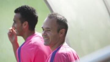 Iniesta apura su regreso: sigue con trabajo específico