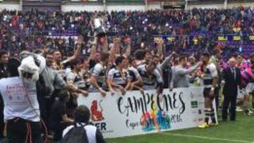 El Silverstorm El Salvador, nuevo campeón de la Copa del Rey de rugby.