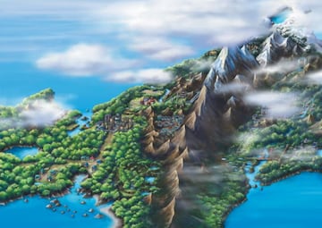 Monte Corona en Sinnoh