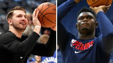 Doncic participará en un Rising Stars en el que se estrena Zion