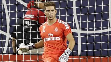 Luca Zidane se estrenó con el primer equipo del Madrid