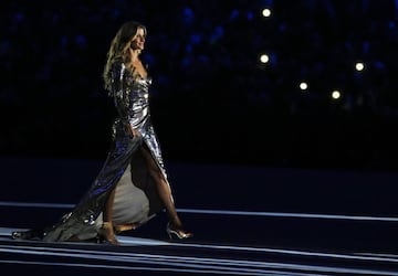 Gisele Bündchen, espectacular en la ceremonia de inauguración