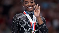 At the United States Championships in California, the superstar gymnast made a stunning return to competition.