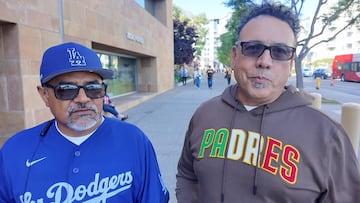 Aficionados de Dodgers y Padres opinan sobre las protestas en Los Ángeles