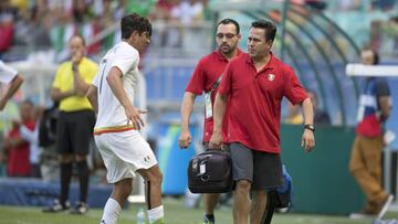 El Pachuca confirmó la fractura de peroné del futbolista seleccionado Sub 23, sin embargo, aseguró que no requerirá de cirugía.